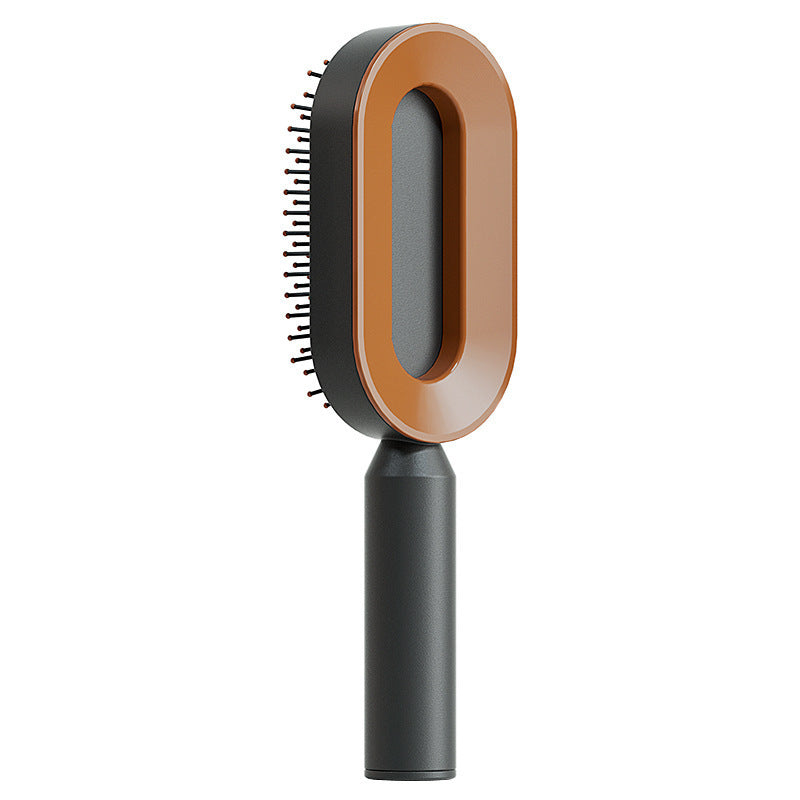 Women Self Cleaning Hair Brush