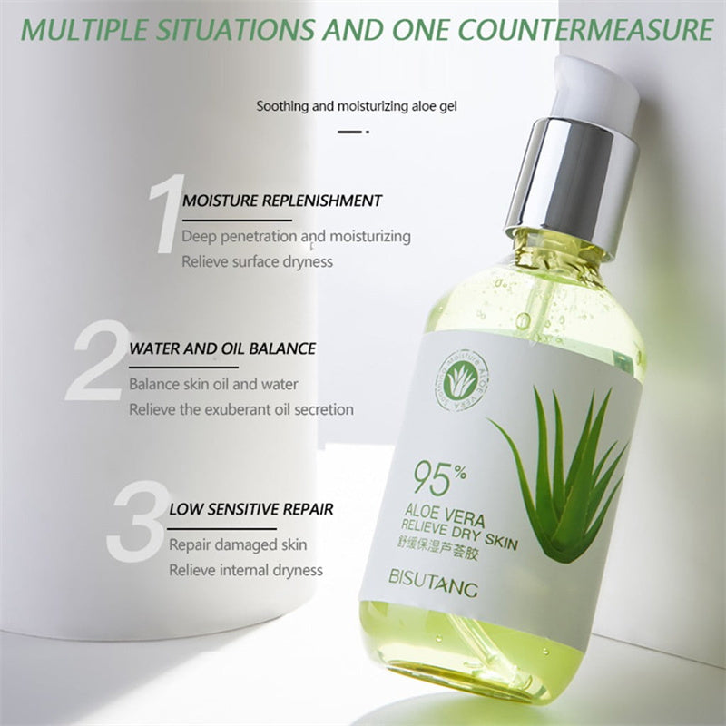 Aloe Gel Moisturizing Lotion - Smooth Skin Care