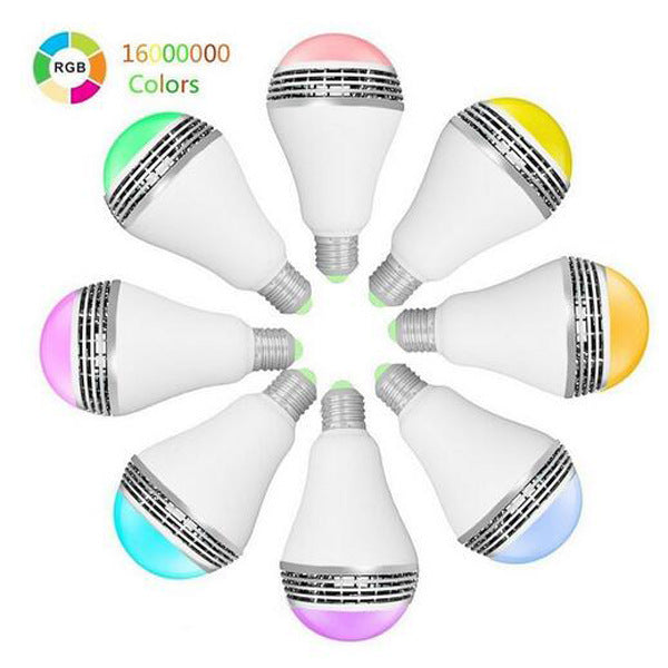 Smart LED Bulb with Bluetooth Speaker