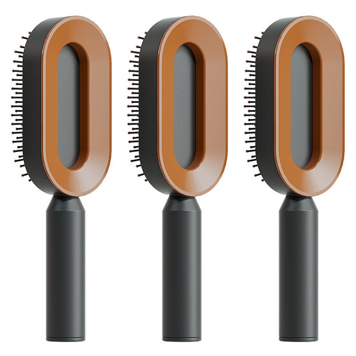 Women Self Cleaning Hair Brush