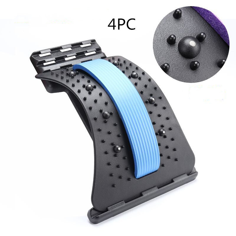 Intervertebral lumbar massage board