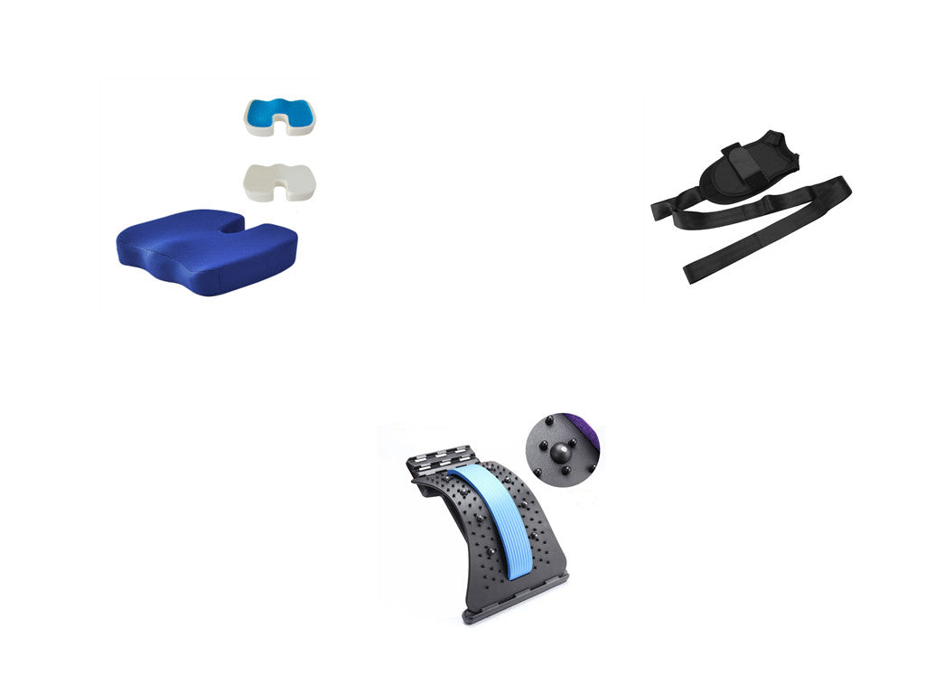 Intervertebral lumbar massage board