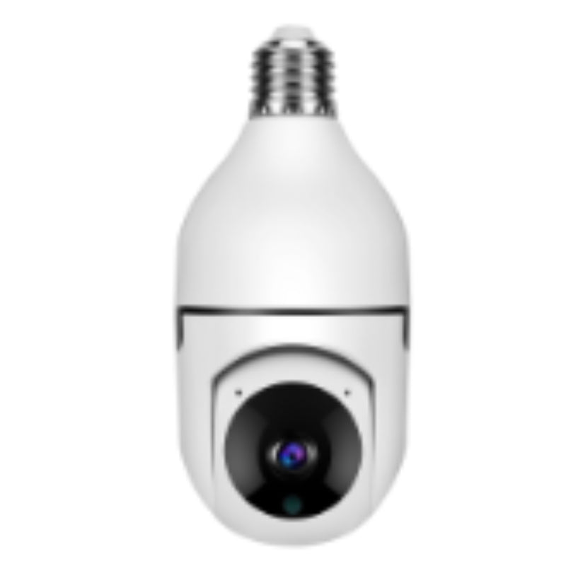 360° WiFi Bulb Camera with 4X Zoom