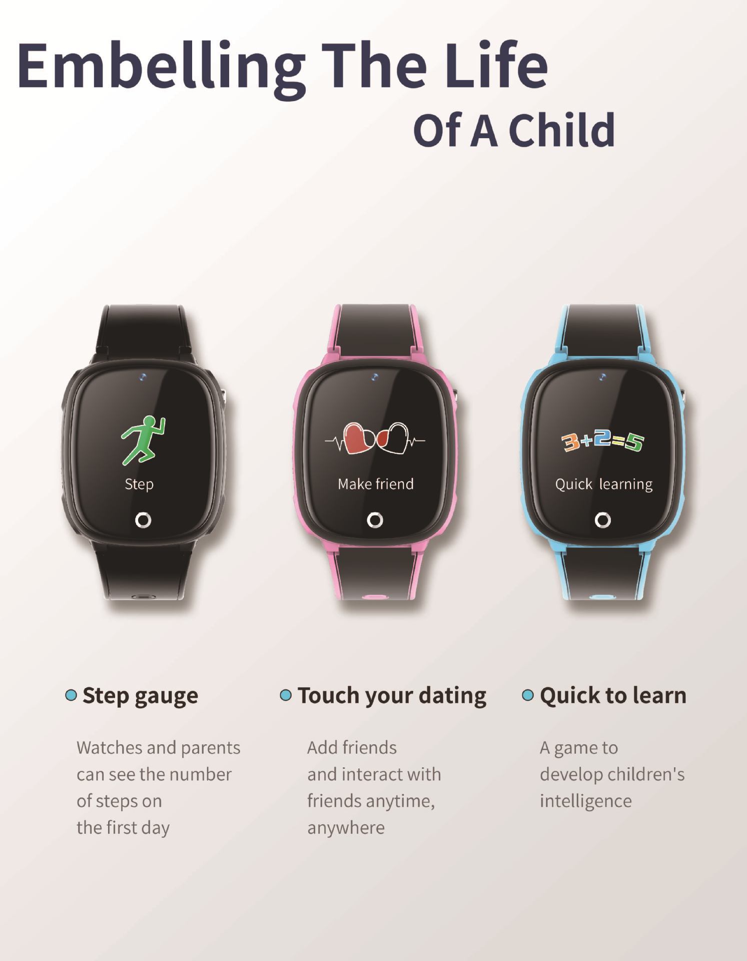 Smart Watch Phone for Children