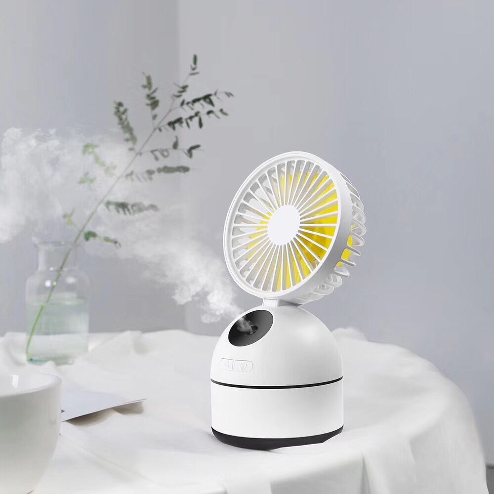 Portable Fan Humidifier with Adjustable Speed