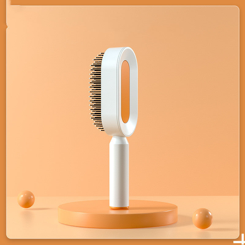Women Self Cleaning Hair Brush