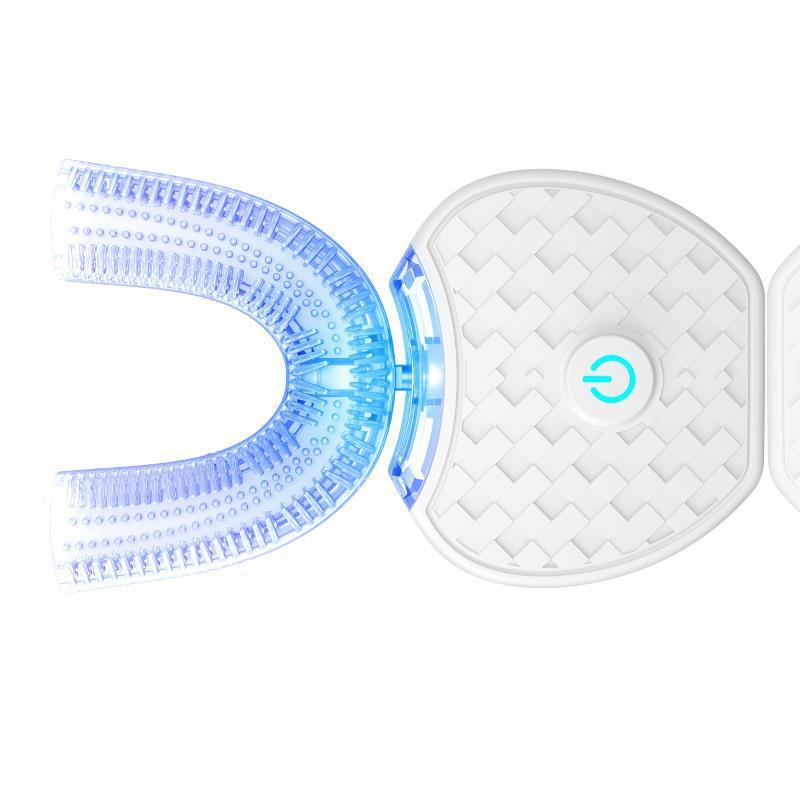 360° Electric Toothbrush - U-Shaped & Blue Light