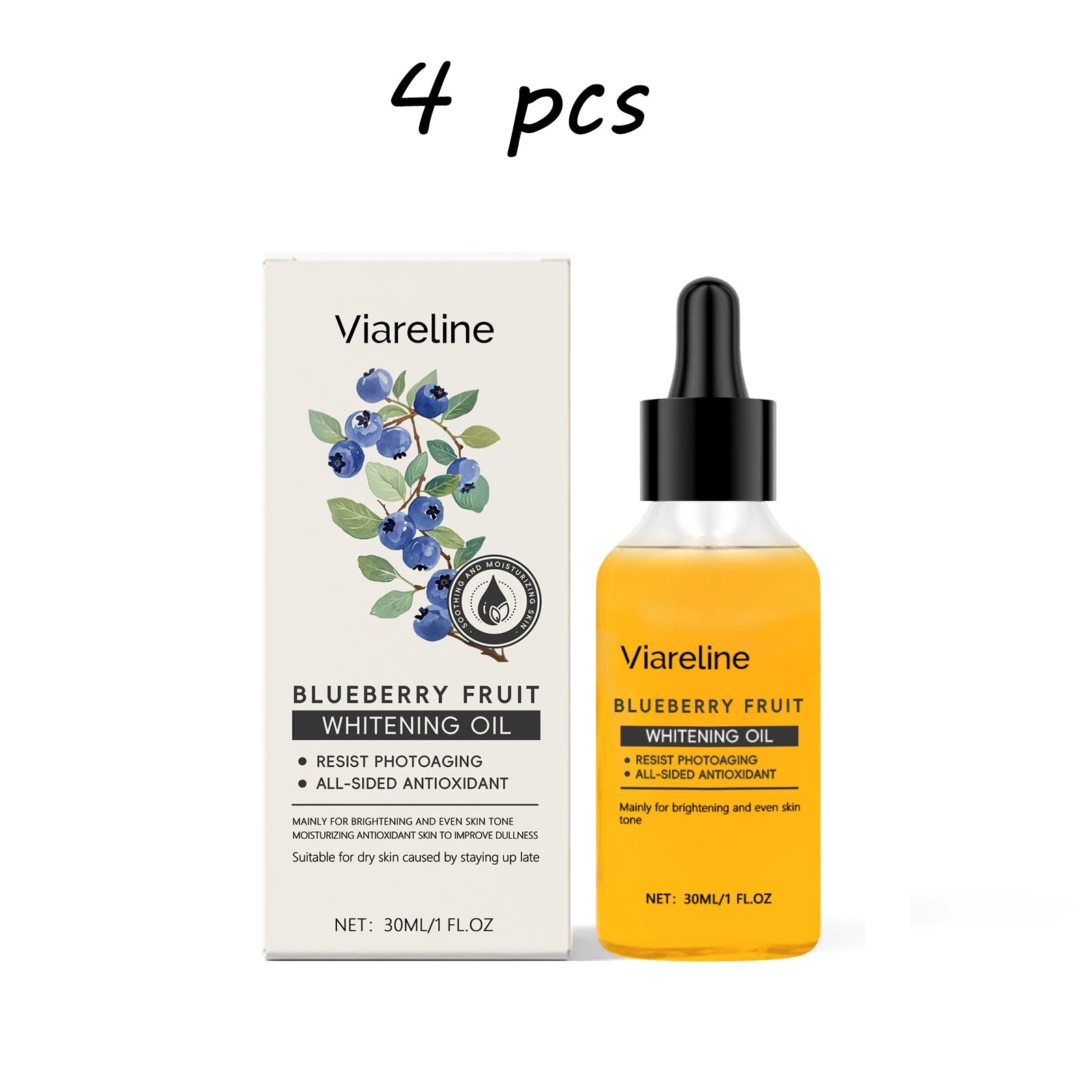 Viareline Blueberry Skin Serum Reduce Dullness
