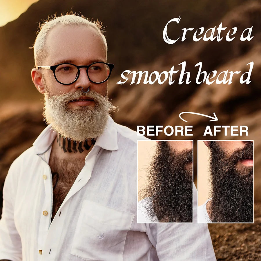 LOCKMIO 4pcs/set Beard Oil Beards