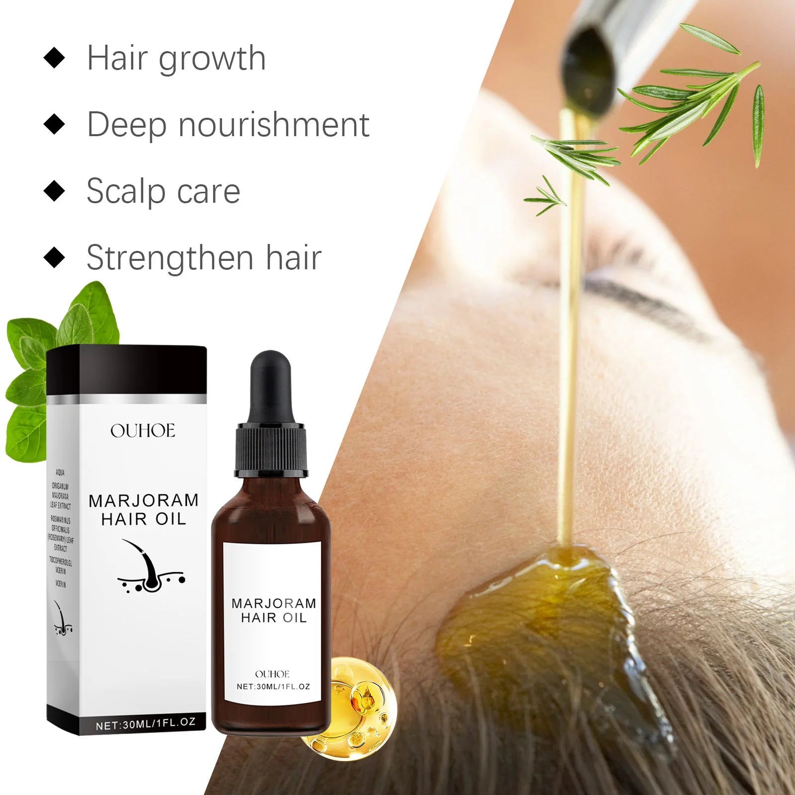 OUHOE Marjoram Hair Oil