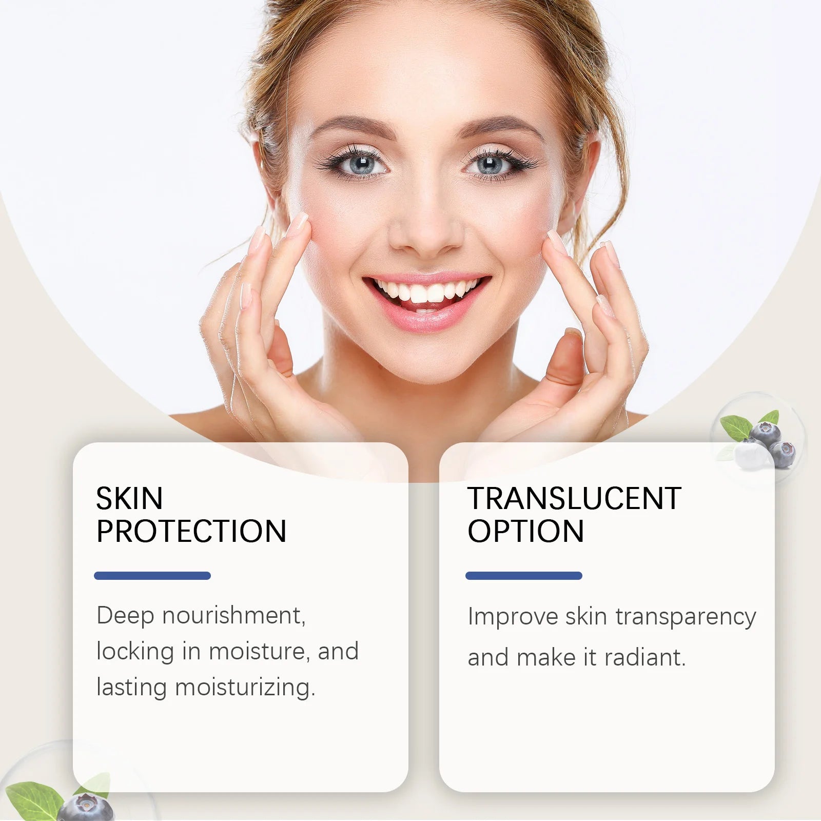 Viareline Blueberry Skin Serum Reduce Dullness