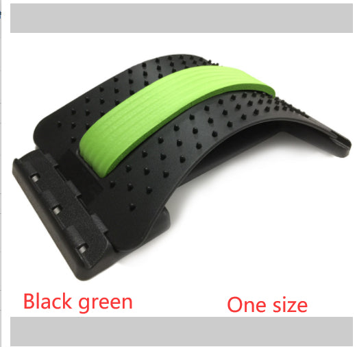 Intervertebral lumbar massage board