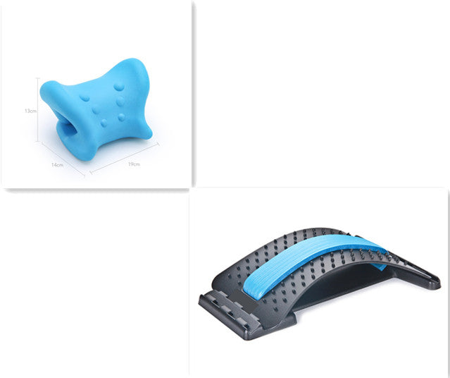 Intervertebral lumbar massage board