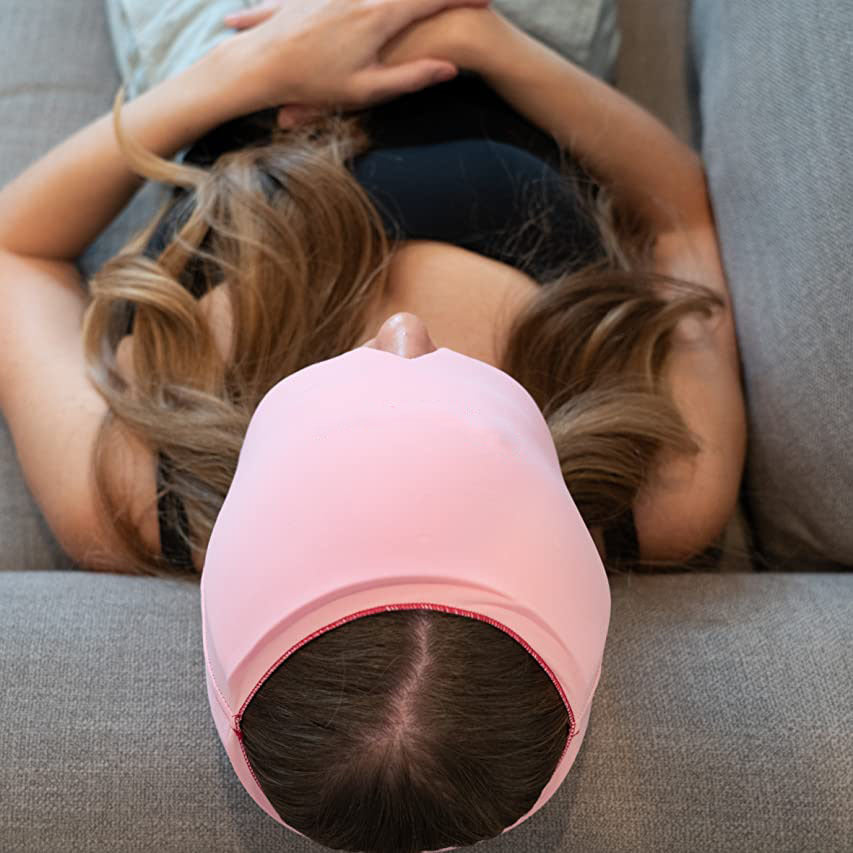 Migraine Relief Hat Cold Therapy & Eye Mask