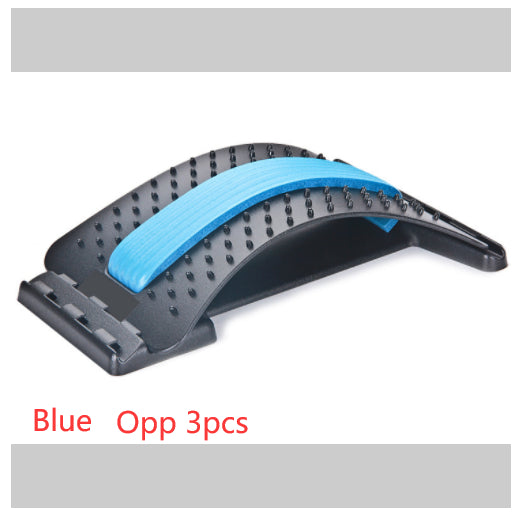 Intervertebral lumbar massage board