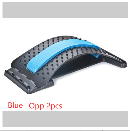 Intervertebral lumbar massage board
