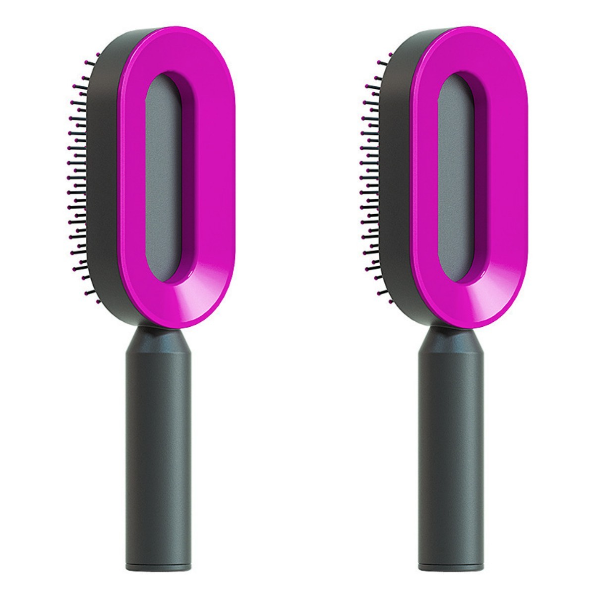 Women Self Cleaning Hair Brush