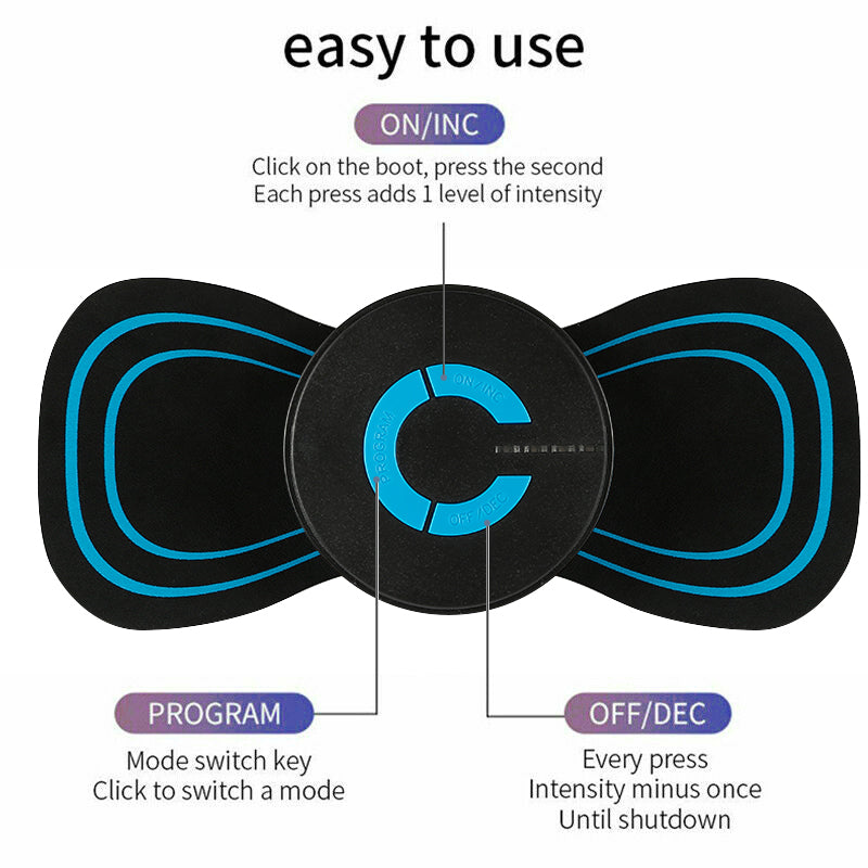 TranquilTouch Portable Mini Electric Neck and Body Massager