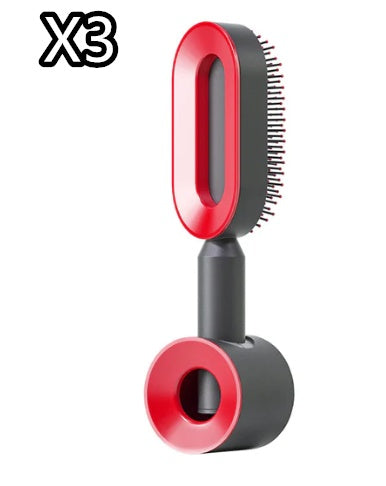 Women Self Cleaning Hair Brush