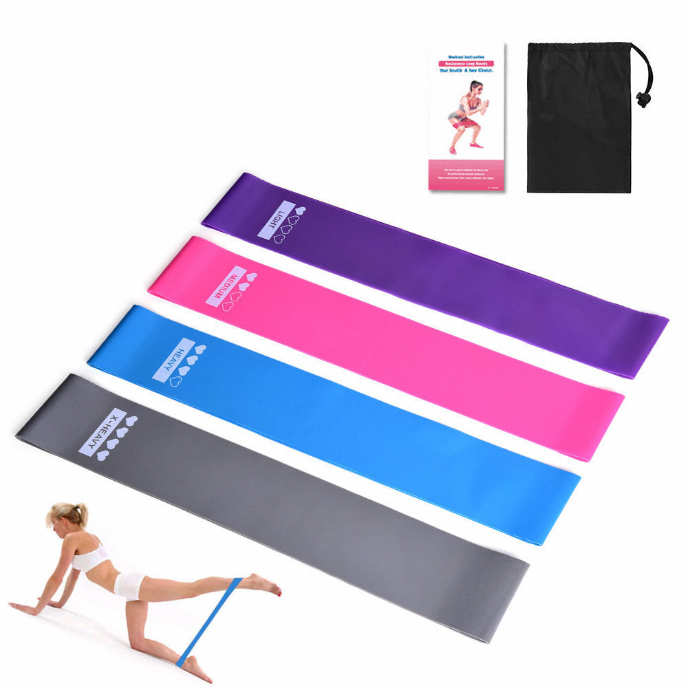 Elastic Resistance Bands - Gym & Yoga Equipment