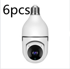 360° WiFi Bulb Camera with 4X Zoom