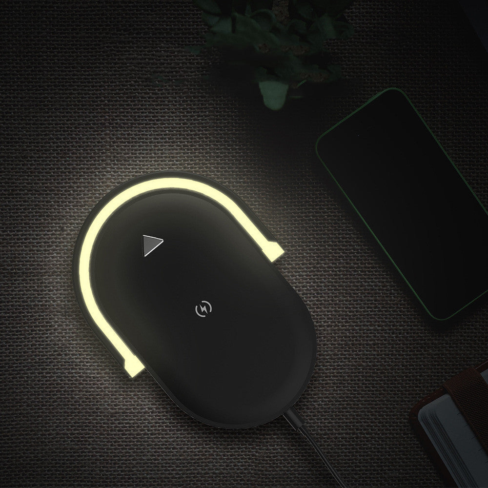 LED Table Lamp with Wireless Charger