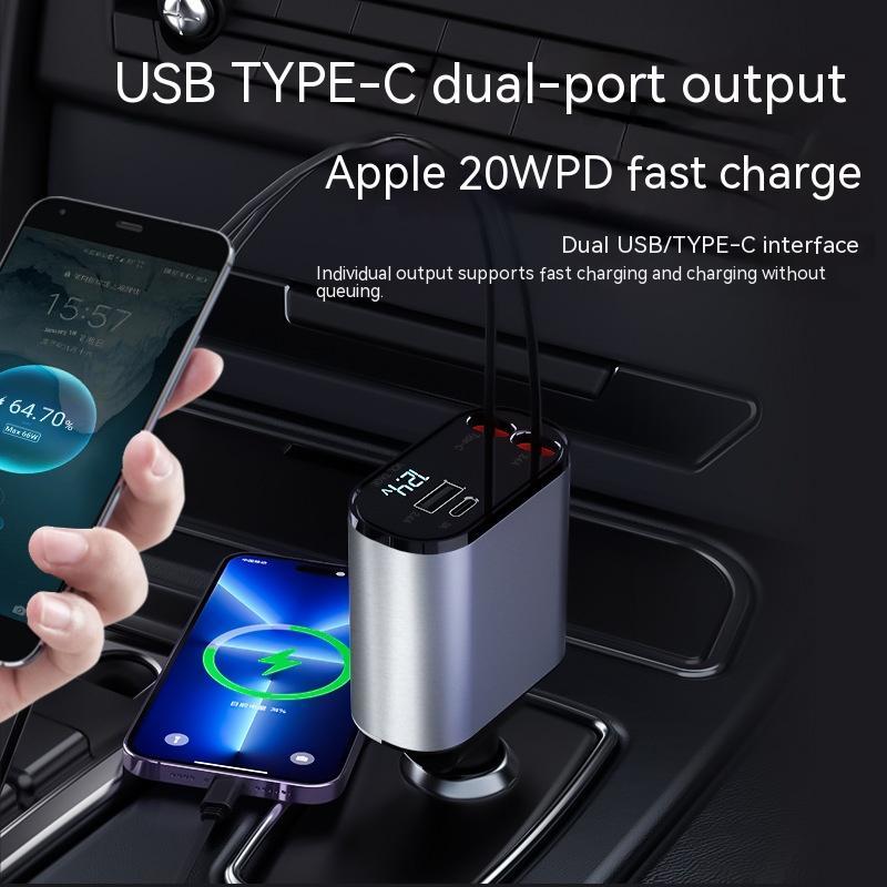 Super Fast 100W Car Charger Adapter