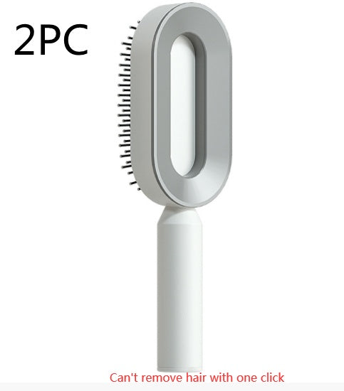 Women Self Cleaning Hair Brush