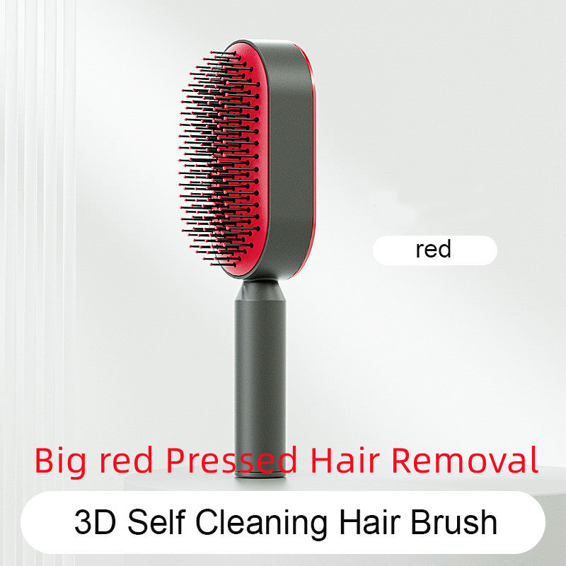 Women Self Cleaning Hair Brush