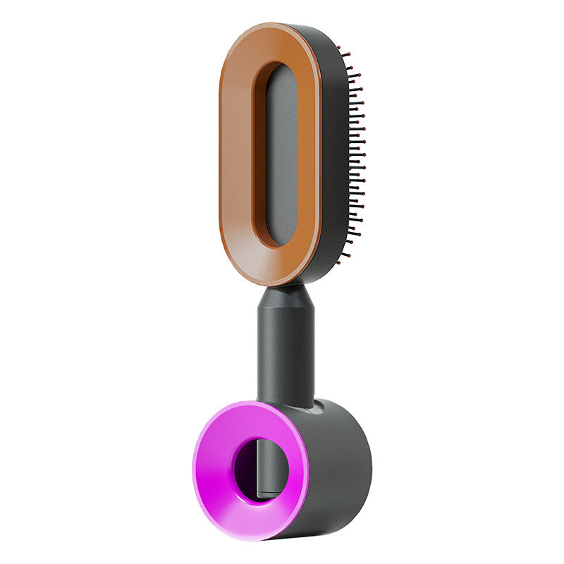 Women Self Cleaning Hair Brush