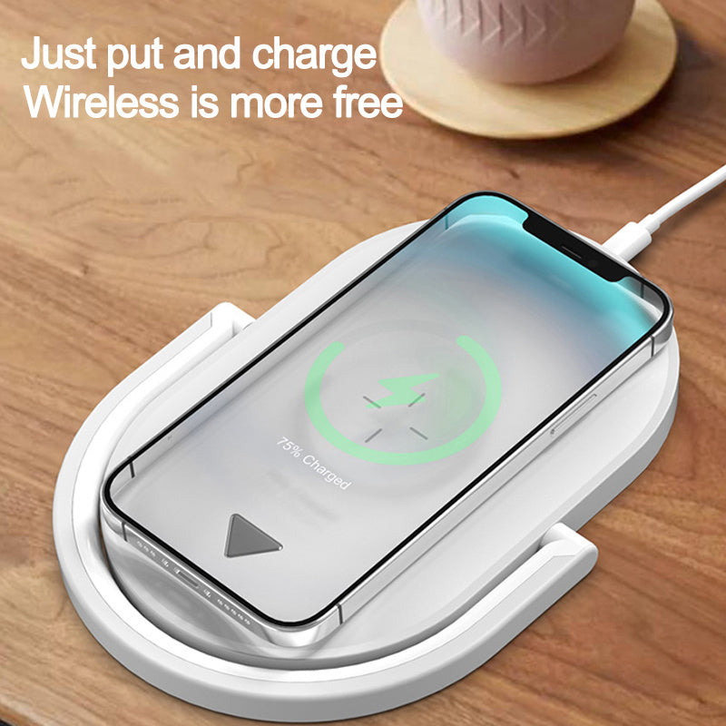 LED Table Lamp with Wireless Charger