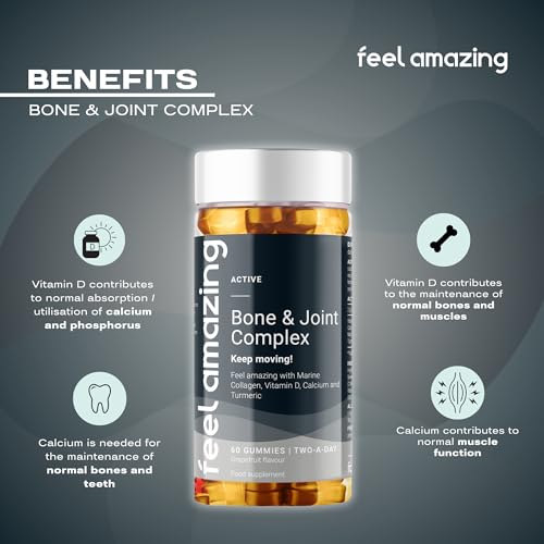 Amazing Bone & Joint Complex Gummies - with Calcium