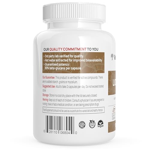 Lions Mane Mushroom Cognition Capsules