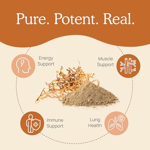 Real Mushrooms Cordyceps Capsules