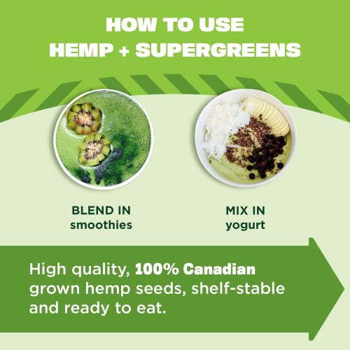 Manitoba Harvest Organic Hemp & Supergreens Powder