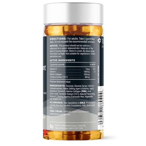 Amazing Bone & Joint Complex Gummies - with Calcium