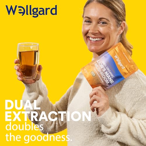 Wellgard Organic Lion's Mane Mushroom Powder