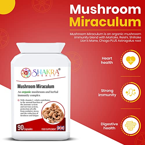 Shakra Health Mushroom Miraculum 90 Capsules
