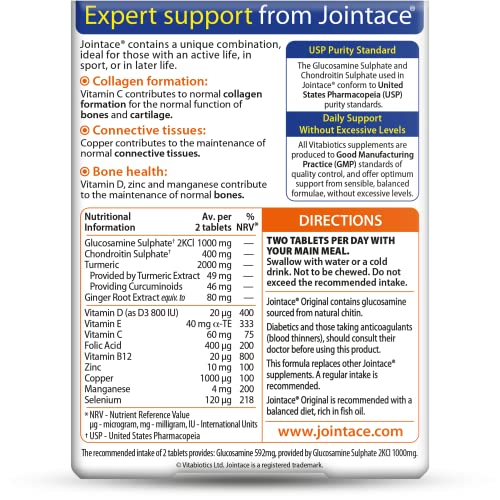 Vitabiotics Jointace Original, 90 Count tablet