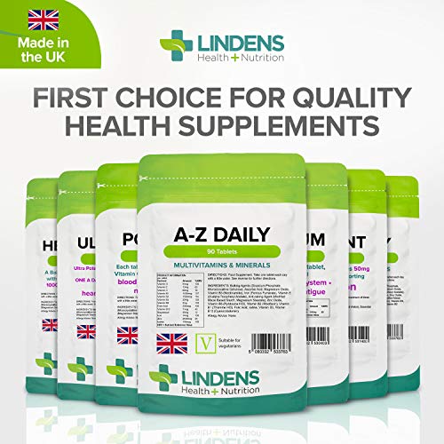 Lindens Multivitamin A-Z Daily Tablets - 90 Pack