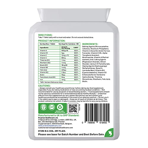 Prowise Multivitamins with Iron+