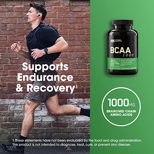 Optimum Nutrition BCAA Capsules, Amino Acids Tablets