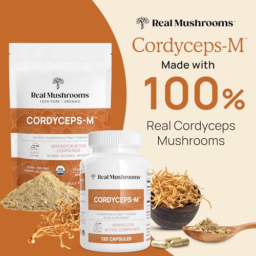 Real Mushrooms Cordyceps Capsules