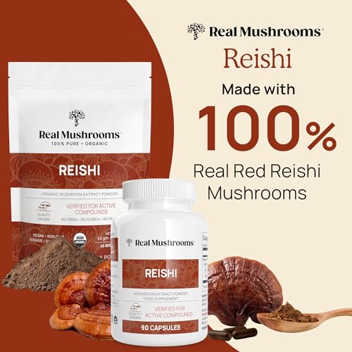 Real Mushrooms Reishi Capsules
