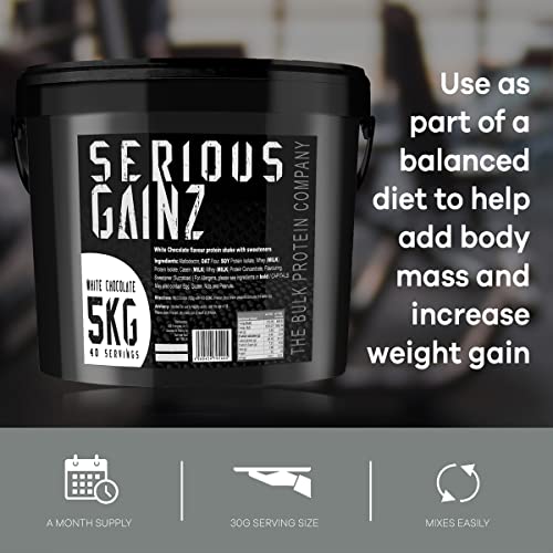Bulk SERIOUS GAINZ - Whey Protein Powder