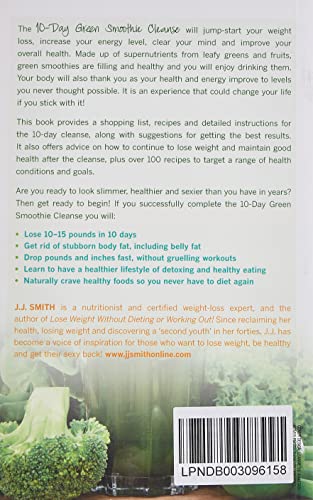 10-Day Green Smoothie Cleanse: Lose Up to 15 Pounds in 10 Days!