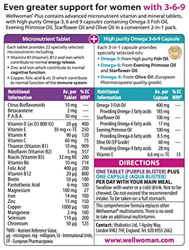 Tablets Vitabiotics Wellwoman Plus