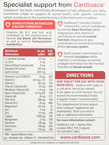 Vitabiotics Cardioace Original - 30 Tablets
