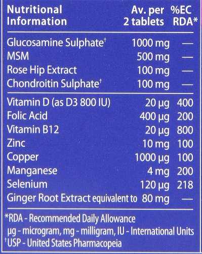 Vitabiotics Jointace Rose Hip - 30 Tablets