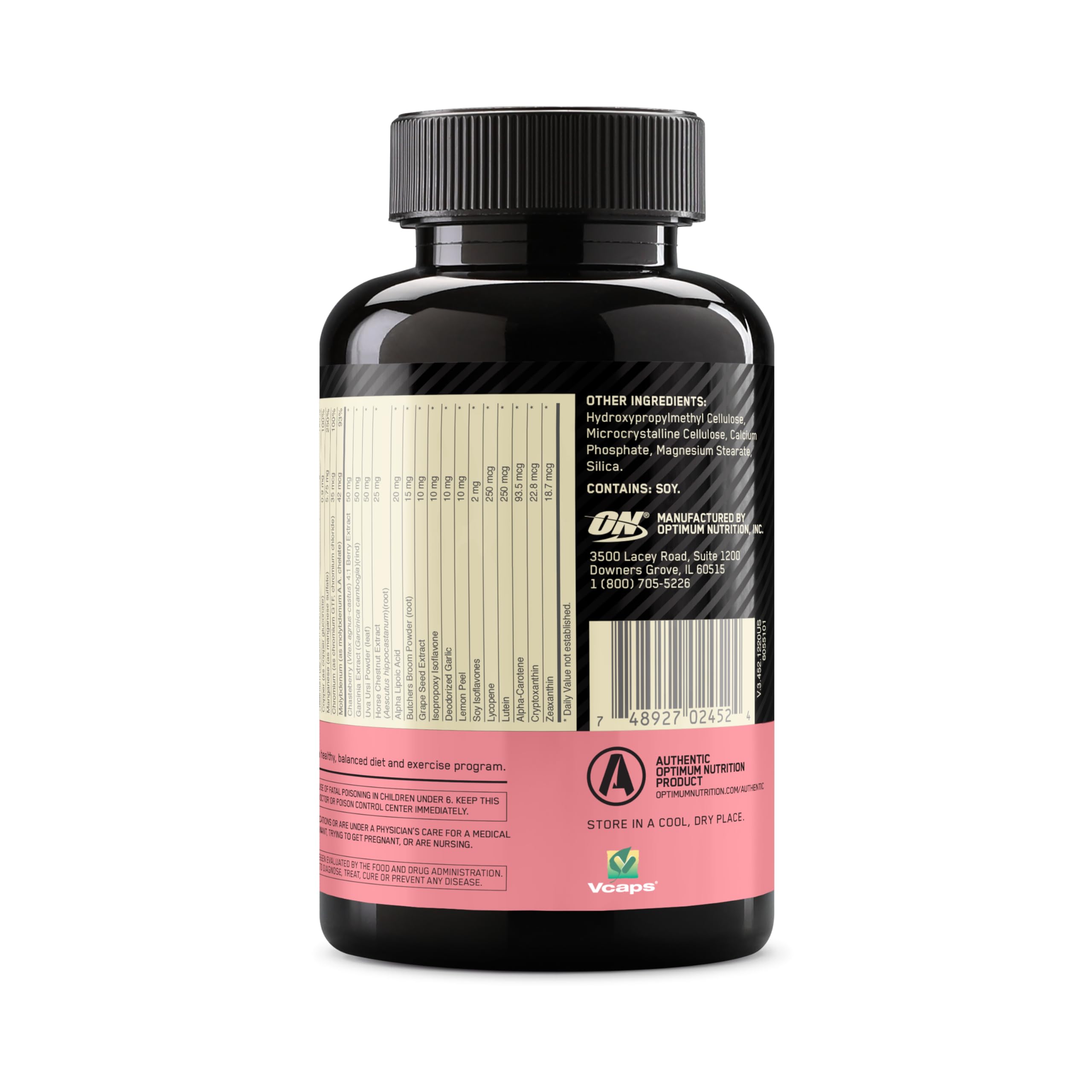 120 Capsules Opti-Women Multivitamin Supplement Tablets